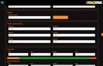 Racepak D3 Settings Part 2 & Sensors Part 1 - www.holleyefi.se