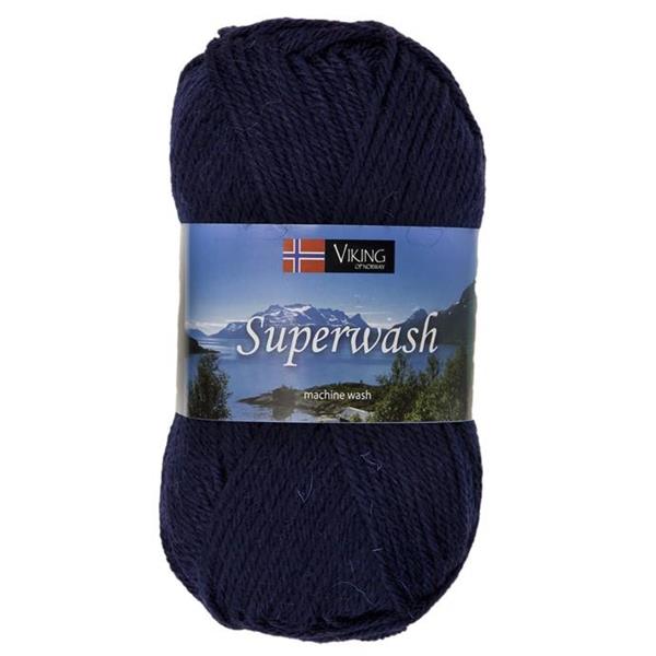 Viking Superwash marinblå