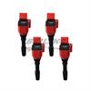 Coil, 13-18 VW / Audi 4 Cyl, 4-Pack, Red