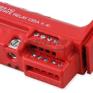 High-Current Solid State Relay 35AX4,Red