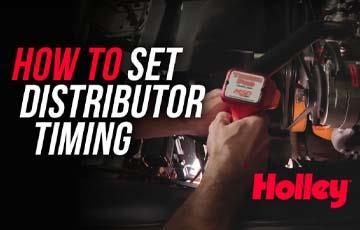 How To Set Ignition Timing With A Distributor - www.holleyefi.se