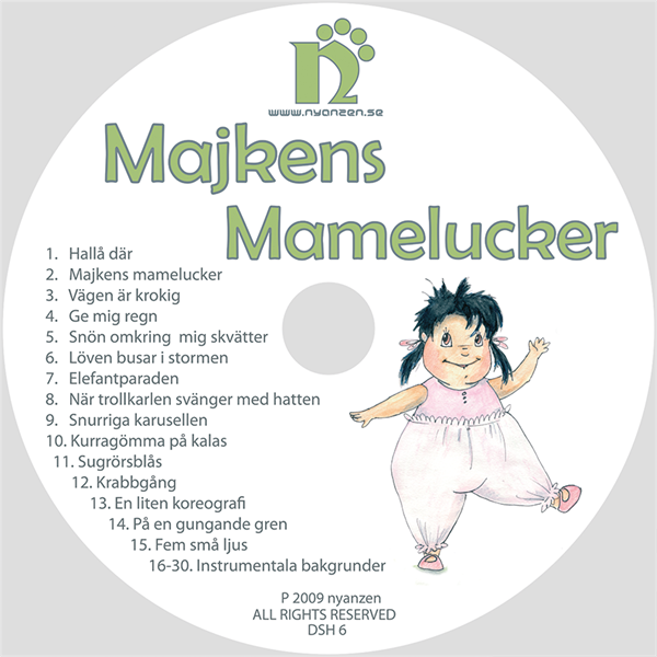 Majkens Mamelucker CD/Digital musik
