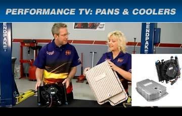 Performance TV: B&M SuperCooler and Deep Trans Pan - www.holleyefi.se