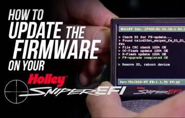 How To Update Sniper EFI Firmware