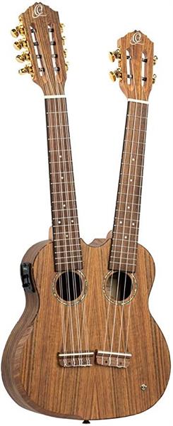 Ortega Hydra Twin neck Tenor ukulele