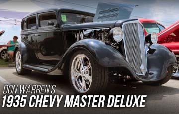 1935 Supercharged Chevy on Sniper EFI - www.holleyefi.se