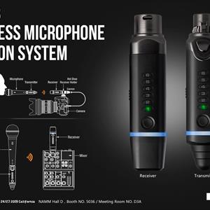 Wireless Snap-on Microphone System