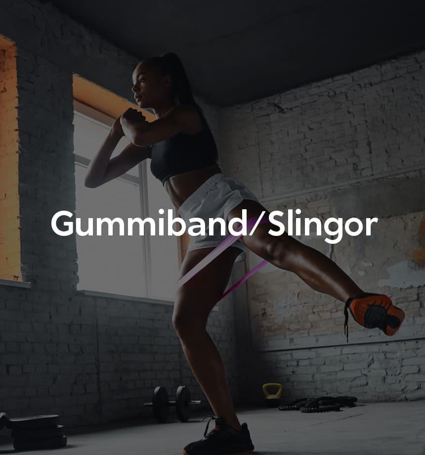 GymDoktorn Gymshop Gummiband Slingor