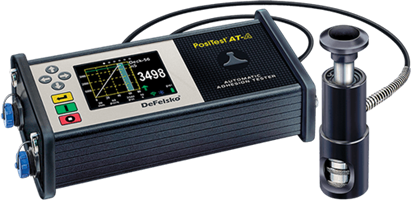 Automaattinen 50 mm adheesiomittari 50 – 500 psi (0.4 – 3.5 MPa)