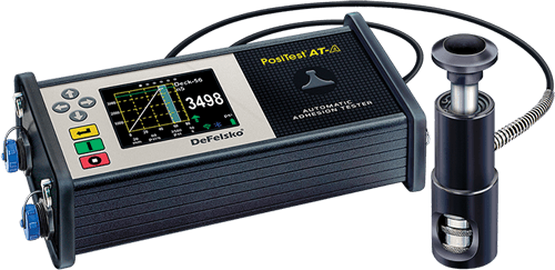 Automaattinen 50 mm adheesiomittari 50 – 500 psi (0.4 – 3.5 MPa)