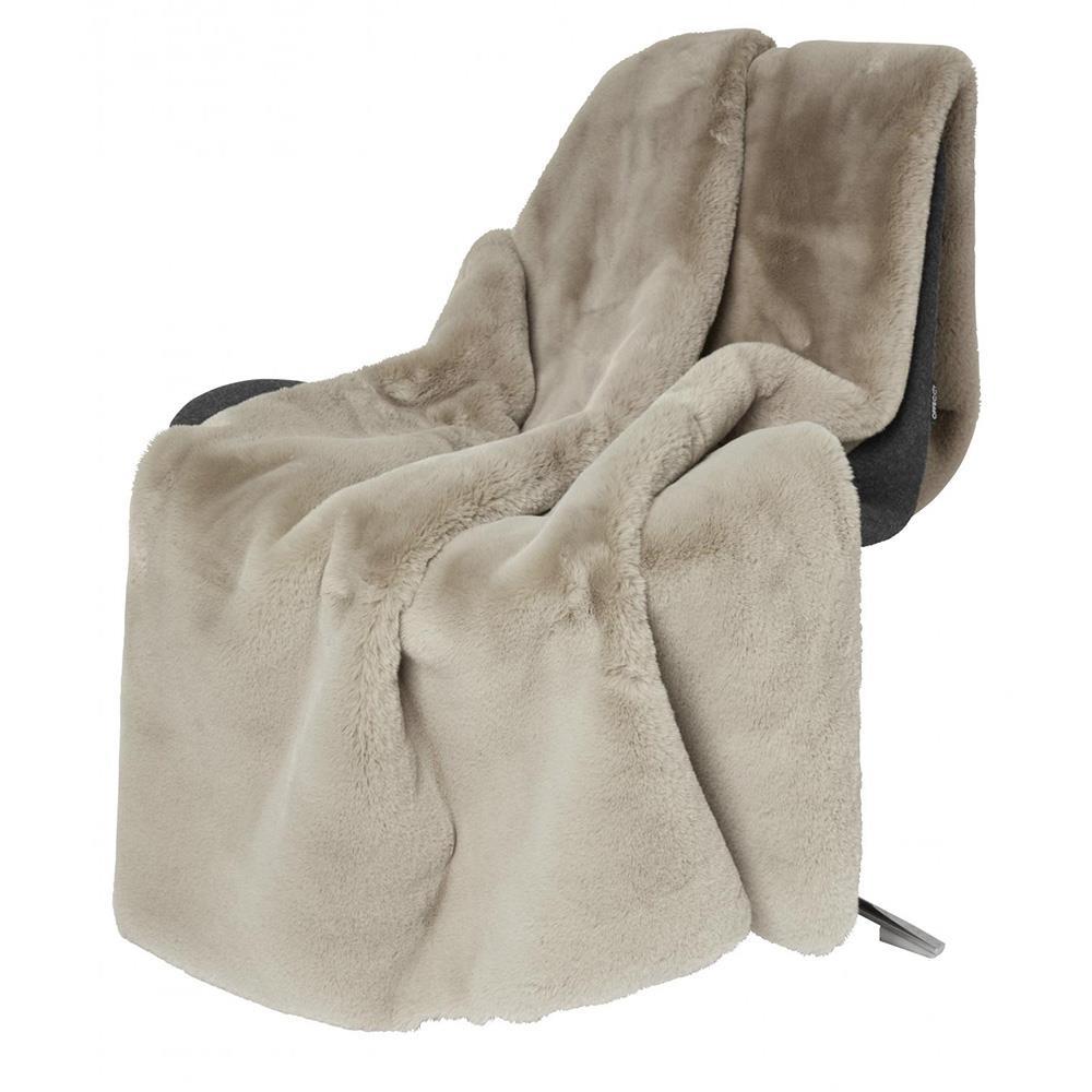 Fluffy Blanket - Taupe