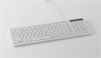 Ergonomiskt tangentbord Vit.