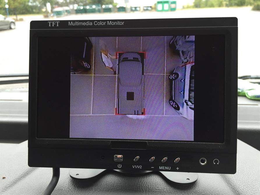 AVM-system helöikoiptervy vid parkering