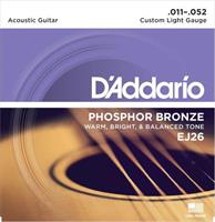 D'Addario EJ26 Phosphor Bronze 11-52