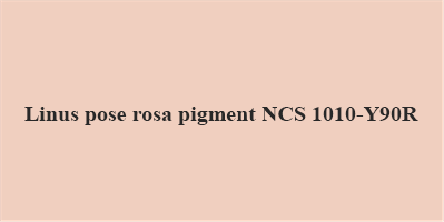 Linus pigment til 1l rosa NCS 1010-Y90R