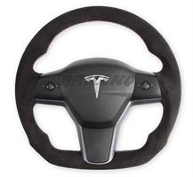 STEERING WHEEL - ALCANTARA - 17-22 / 20-22 TESLA