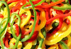 Paprika mix skiver 0,5 kg