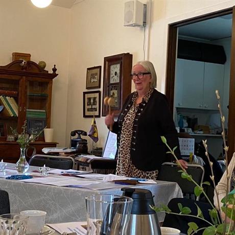 Anneli Hermansson, Vårgårda föreningsarkivs ordförande