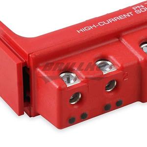 High-Current Solid State Relay 35AX4,Red
