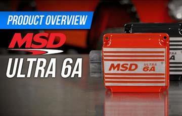 MSD Ultra 6A Ignition Box Is Small, Lighter And More Efficient! - www.holleyefi.se