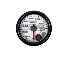 2-1/16 HOLLEY DIFF TEMP GAUGE-WHT