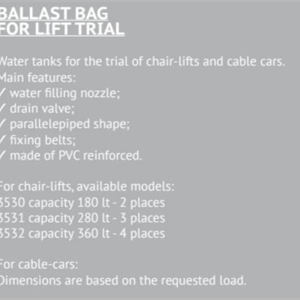 Ballast Bag 180 L    2 sits