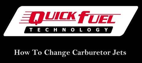 How to Change Carburetor Jets