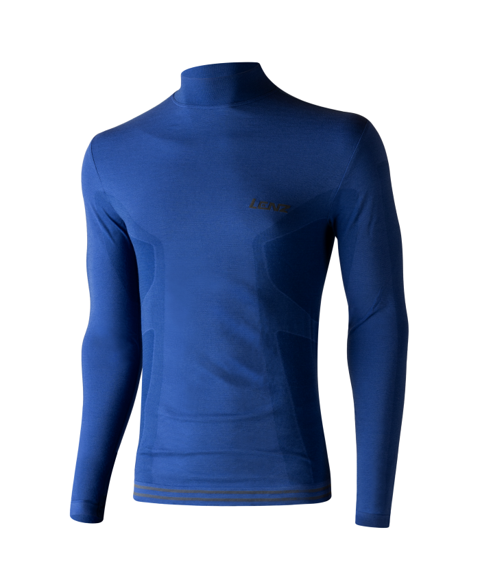 Lenz Longsleeve merino 6.0 turtle neck Men, S 