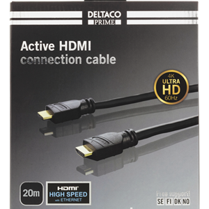 HDMI-kabel 20 m aktiv