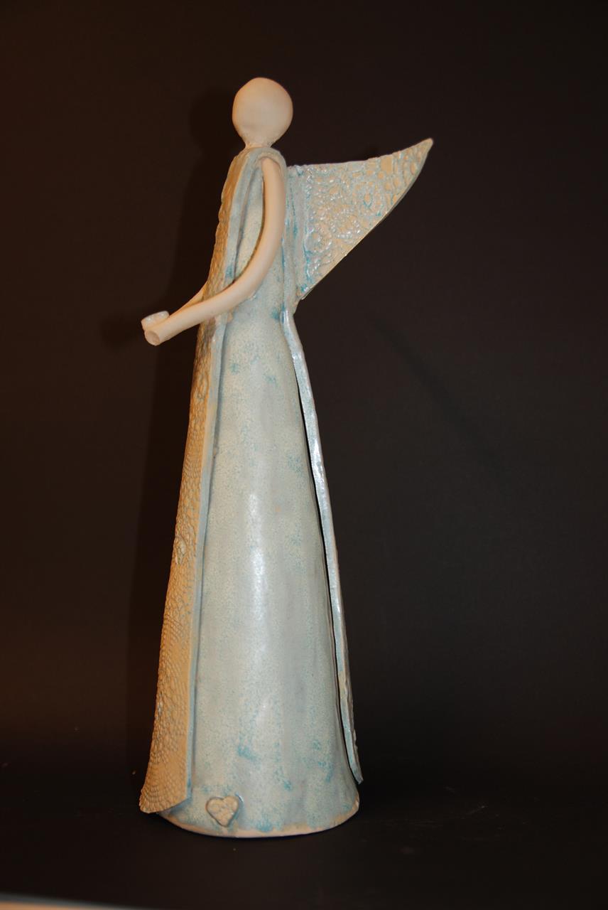 Engel laget på Keramikkurs "Engler og figurer"