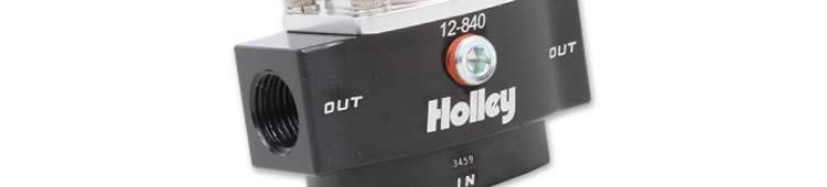 Klicka här för att komma till vårt sortiment av Holley EFI - Bränslefilter och regulatorer