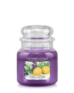 Country candle lite glass - Lemon lavender