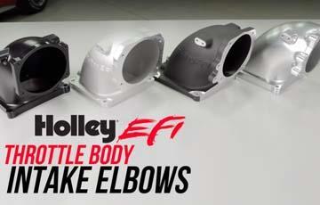 Holley EFI Intake Elbows - www.holleyefi.se