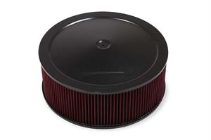 4500 DROP-BASE AIR CLEANER BLK W/ 6 IN