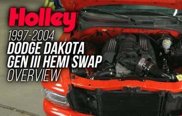How to Swap a Gen III Hemi Into Your 1997-2004 Dodge Dakota - www.holleyefi.se