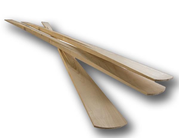 Precut paddle blank