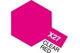 X-27 Clear Red