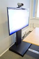 LHP1-/150 Videoneuvotteluteline pyörillä, 150cm, vesa 800x600