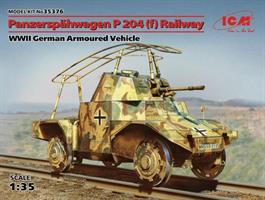 WWII German Armoured Vehicle Panzerspähwagen P 204