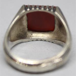 Sterling Silver Agatring