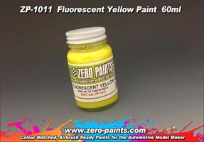Fluorescent Yellow Paint 60ml