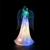 LED ängel med transparanta vingar