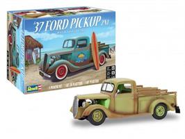 37 Ford Pickup with surfboard