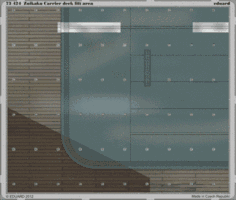 Zuikaku Carrier deck lift area