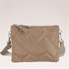 Ulrika Väska Quiltad Nylon Taupe