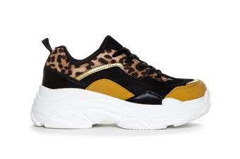 duffy sneakers leopard