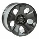 Drakon alufälg 18x9 svart satin