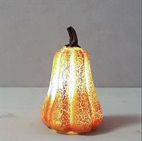 Halloween, orange pumpa med LED belysning