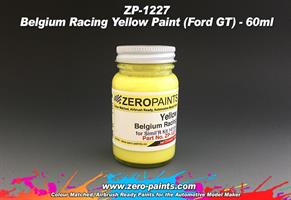 Belgium Racing Yellow Paint (Ford GT)