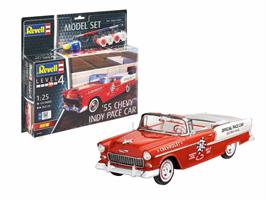 1955 Chevy Indy Pace Car. Model Set